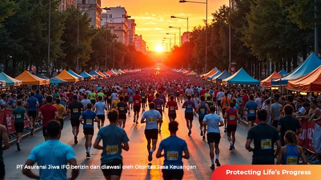 Beragam Acara Lari Menjelang Akhir Tahun 