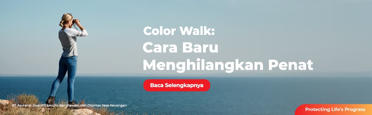 Color Walk: Cara Baru Menghilangkan Penat 