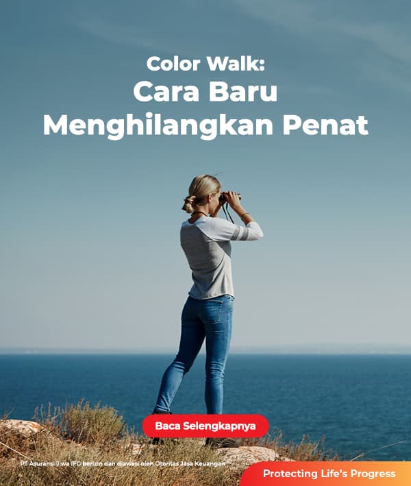 Color Walk: Cara Baru Menghilangkan Penat 