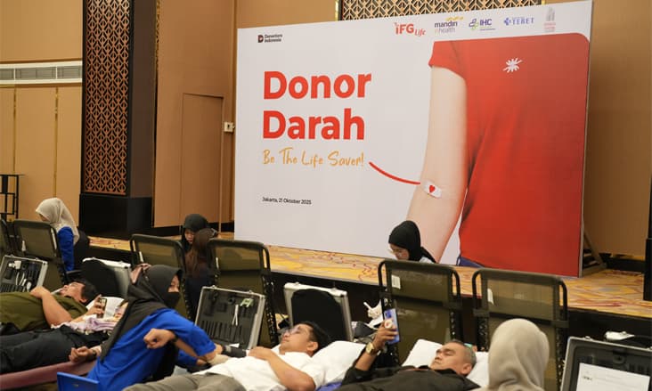 IFG Life gelar donor darah dalam rangka memperingati ulang tahun ke-5