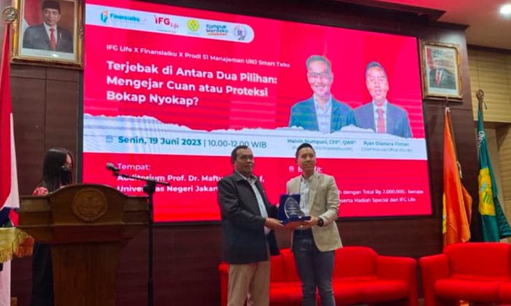 Smart Talks IFG Life X Finansialku di UNJ