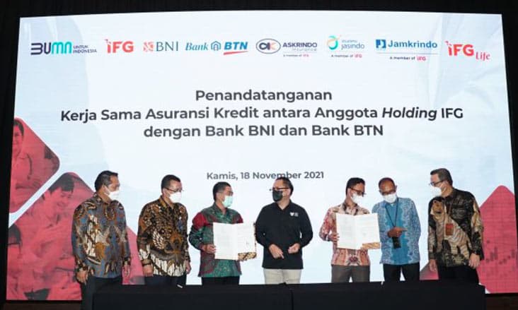 Kerja Sama IFG Life dengan Bank BTN dan Mandiri Inhealth