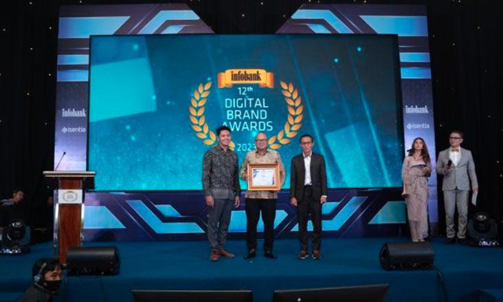 IFG Life raih penghargaan dari Infobank-Isentia 12th Digital Brand Awards 2023.