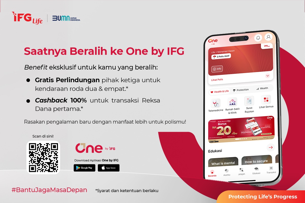 Saatnya Beralih ke One By IFG dan Dapatkan Benefit Eksklusif