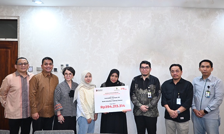 IFG Life bayar klaim asuransi kredit senilai Rp394,2 juta kepada ahli waris nasabah Bank Sulselbar.