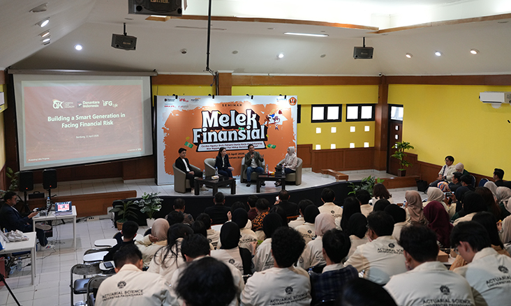 IFG Life dorong literasi keuangan untuk mahasiswa Statistika dan Aktuaria Universitas Padjadjaran