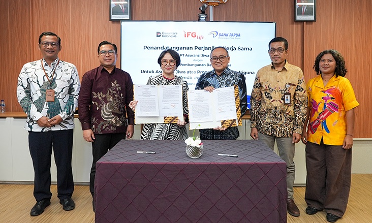 Jalin Kerja Sama Strategis, IFG Life Hadirkan Perlindungan Asuransi Jiwa bagi Debitur Bank Papua